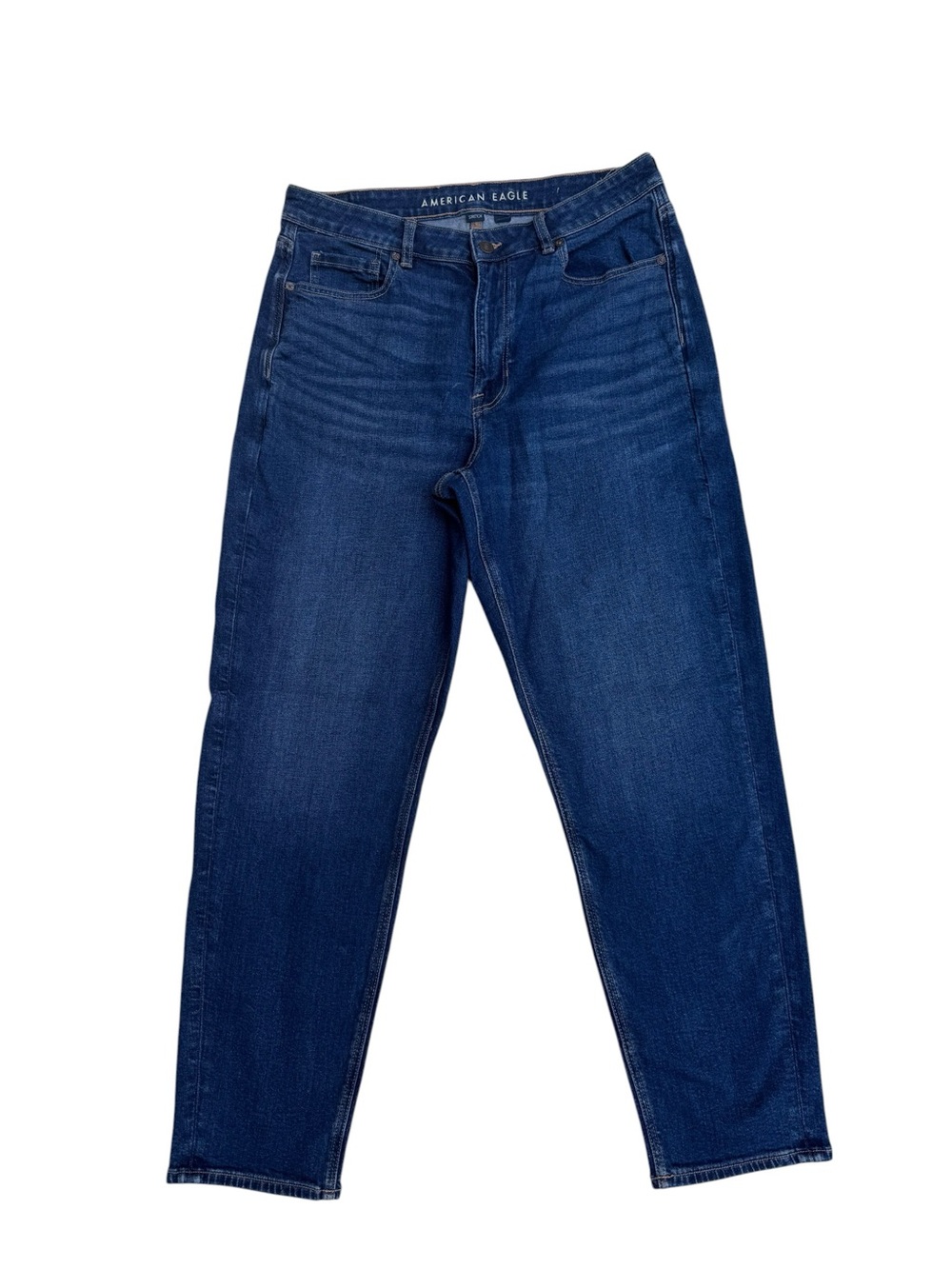 American Eagle Outfitters Mom Jean Indigo Blue Relaxed Jeans